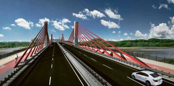 Projektet omfattar en tvåfilig vägsträcka, som kommer ansluta till motorvägen S19, inklusive en överfart över Rzeszow-reservoaren.
