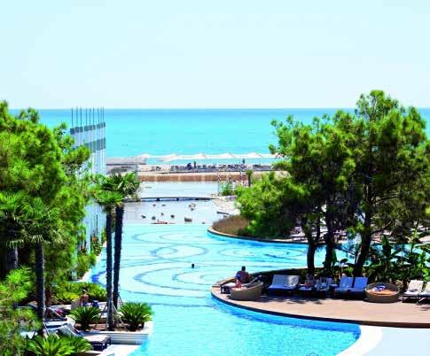 odlična lega ob plaži dobre povratne informacije velik vodni park do 460 /osebo TURČIJA Hotel Lykia World 5* 7x ultra vse vključeno, odhodi 27.