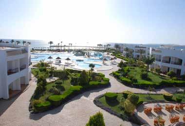 odlična lega ob peščeni plaži vodni park dobro razmerje med ceno in kvaliteto do 60 /osebo HURGADA Hotel Grand Seas Resort Hostmark 4* 7x vse