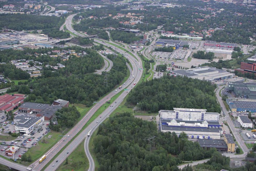 Arbetsplan, Beskrivning, E4 Förbifart Stockholm Skärholmens centrum IKEA Heron