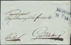 Fyrkantstämplar / Rectangular postmarks 36 37 
