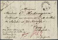 Hamburg), sänt till Georg Anton Mentz, Bozen, Tyrolen. Lösennotering 8 (kr).