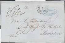 59, via HULL A 28.MY.59 och GÖTHEBORG 31.5.1859, till Uddevalla. Noteringar via Hull pr Steamer och wfr 8 (d).