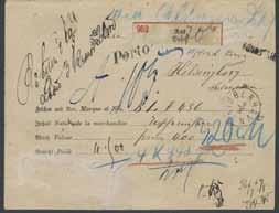 SPECIALSEKTION posthistoria 142 142P Schweiz. F10b, 6c.