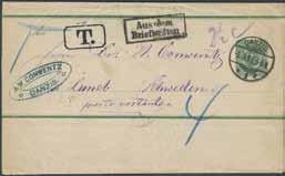 76 och transit MALMÖ PAKET 18.12.76. Dekorativt utställningsobjekt med ovanliga Paket-stämplar. * 1.000:- Tyskland. L11a1, 16d, 20b.