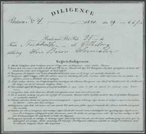 fyrkantstämplar, noteringar, etc. Trevlig lot. (19) 2.000:- 169P Utlandsanknytning, inkl. ett kaptensbrev 1838 till Helsingör. (16) 1.000:- 170P Inrikes brev, inkl.