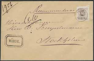 317 318 319 320 321 317 24d 24 öre gulaktigt orange, vanligt papper. Prakt SÖDERHAMN 19.9.76. 500:- 318 24e 24 öre orangegul, gulaktigt slätt papper. LYX-centrerat ex utan gummering. (é) 1.
