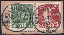 Postal: 600:- G 500:- 478 26 HÖGFORS 4.6.76 (kt). Svagt genomlysande anilinfärg.