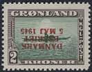 000:- 683 3 1919 Surcharge on Christian X 2 øre / 5 øre green. Very nice copy tied THORSHAVN in Januarey 1919. F 3600 600:- 684K 3-8 1919 1940 komplett påtryck (6).