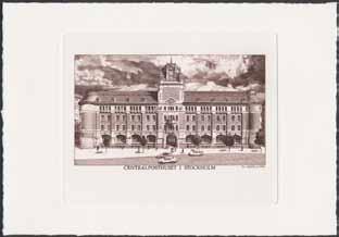 Engraving in grey for her 66th birthday 1963. Imperforated pair with plate number 1. (Left print with natural paper crease).