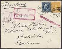 Nearly 300 covers and postal cards in three albums. Worldwide special cancellations from congresses and FDCs, mostly Sweden and USA. Please inspect! * 1.