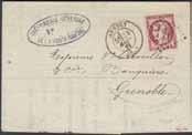 stamp and side canc. NAVARRENX 6 Nov 55.