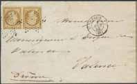 Very fine and wide margined copy on piece. 1.