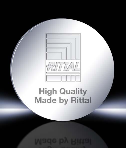 Kvalitetsstyrning Rittals produkter uppfyller de allra högsta internationellt erkända kvalitetsstandarderna.