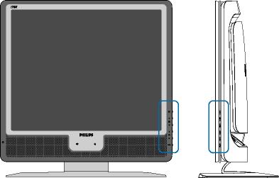 Installera LCD-monitorn Produktbeskrivning, framsidan Ansluta till PC:n Komma igång Optimera prestanda Installera LCD-monitorn