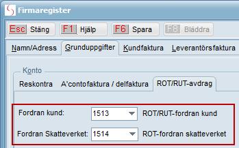 ROT/ RUT-avdrag Innehåll 1. Registrera Grunduppgifter... 1 2. Skapa order och registrera ROT-avdrag... 3 3. Skapa order och registrera RUT-avdrag... 6 4. Skapa ROT/RUT-faktura... 9 5.