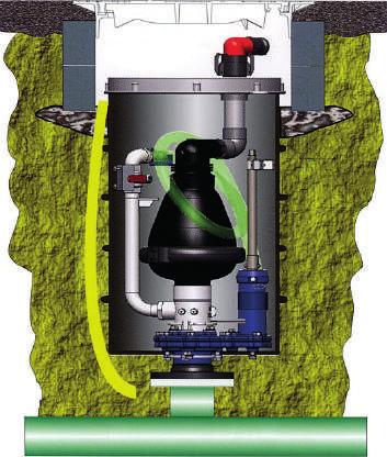 Ulefos Avluftningsventiler AUTOMATISKA PN 10 För avloppsvatten, PN 10 Ulefos automatisk avluftningsanordning Kan enkelt underhållas från marknivån Dubbelverkande (utluftning och tilluftning) Med