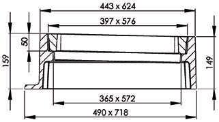 600cm2 69 C250 12 703 56 29 60592 Löst galler 31 C250 60603 Fast ram 38 C250 705 99 98 KN 1600