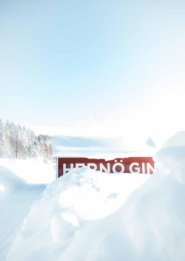 Ägarstruktur ÄGARSTRUKTUR PER 2018-04-13. Hernö Gin är Sveriges första gindestilleri, beläget i byn Dala utanför Härnösand i Höga Kusten. Bolaget grundades 2011 av Jon Hillgren.