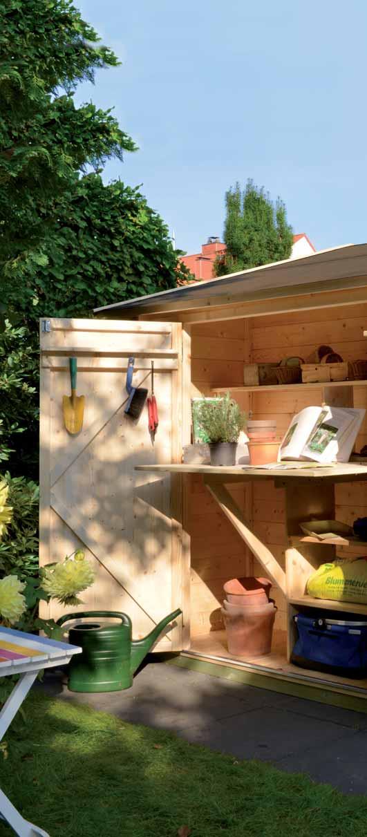 prodajna uspešnica OSLO s prizidkom in premično streho 19 mm 2,10 m x 2,10