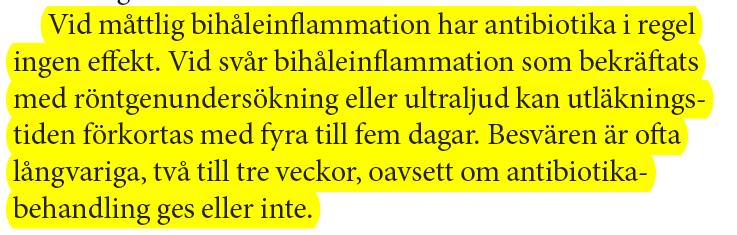 42 år Kissar 8 gånger/dygn sen 2 dagar (normalt 5 gånger) Lite sveda vid slutmiktionen Urinträngningar 5-6 ggr/dygn Ingen feber, inga genitala symptom,