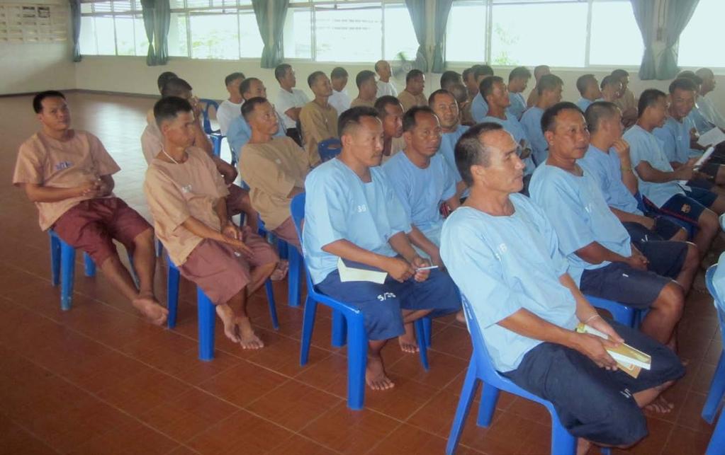 Under mitt besök i Thailand fick vi möjlighet att möta 80 av de