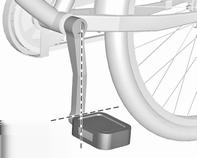 Den maximala bredden för pedalaxeln är 38,3 mm och det maximala djupet är 14,4 mm.