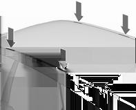 Lasthållare Av säkerhetsskäl och för att undvika skador på taket rekommenderas en lasthållare som är godkänd för bilen.