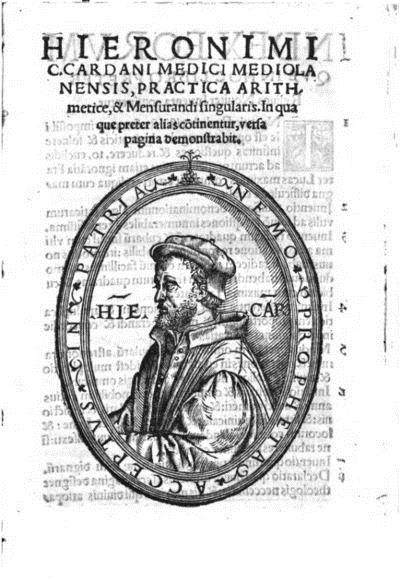 Cardano vs Tartaglia Gerolamo Cardano (1501-1576) professor i matematik och medicin, uppfinnare, verksam i Milano och Pavia.