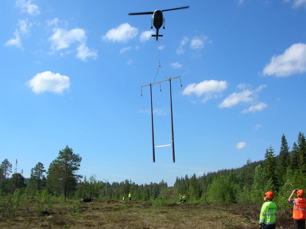 2Linjemateriel Melbye levererar linjemateriel för ledningar 1 500 kv.