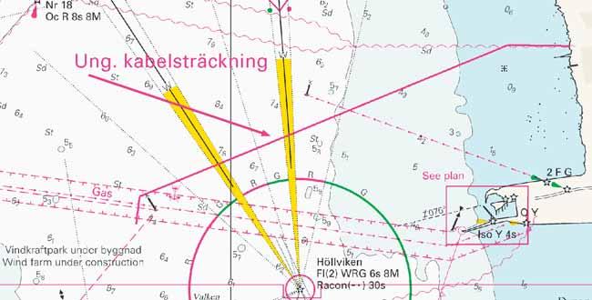11 Nr 127 Vattenfall Klagshamn. Kattegatt / Kattegat * 3573 Sjökort/Chart: 9313 Sverige. Kattegatt. Göteborgs S skärgård. Vrångö-Rårholmen.