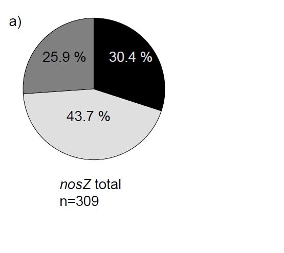 Microbes that only have nosz (N 2 O reductase gene) Some organisms