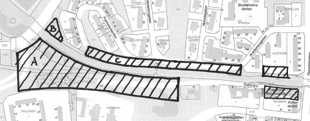 16 av 58 4.3 Befintlig och ny bebyggelse i Solna och Sundbyberg I Solna planeras för ny bebyggelse intill Mälarbanan.