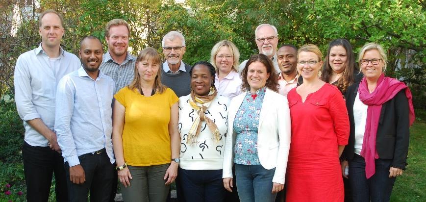 Vår projektavdelning på huvudkontoret i Personal från huvudkontoret, här tillsammans med dr Mukwege Vällingby består av nio medarbetare.