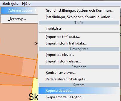 Administration > Kopiera
