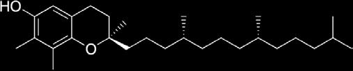 ionsprocesser och dämpar bildning av fria radikaler i den vegetabiliska oljan. Det finns fyra olika former av tokoferoler: α, β, γ och δ.