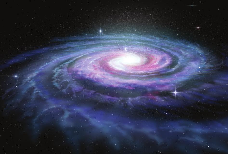 Univers I elementele cosmice ilustrate în