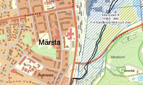 Planområde Figur 4 Karta över befintliga markavvattningsföretag. Karta tagen från Länsstyrelsens webbgis. 3.