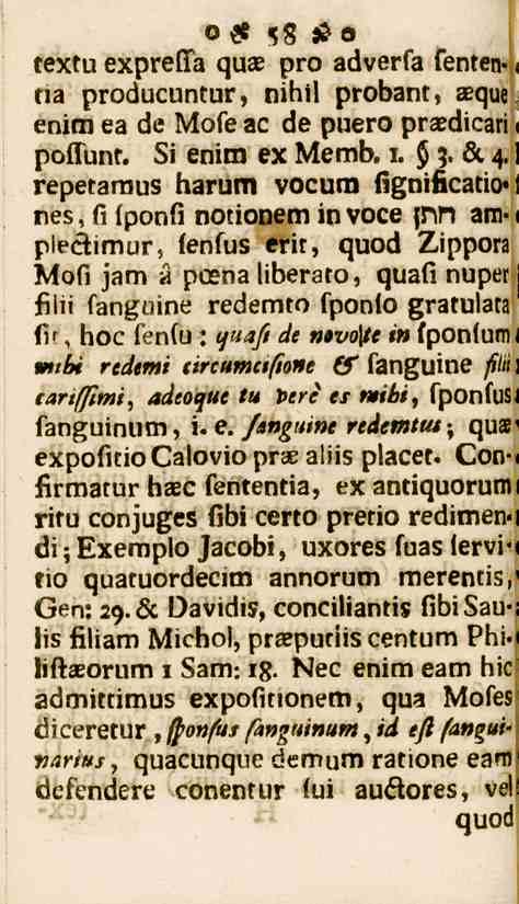 58 textu exprella quae pro adverfa fenten-l tia producuntur, nihil probant, aequ«!. enim ea de Mofe ac de puero praedican^, poffunt. Si enim ex Memb. i. 5.