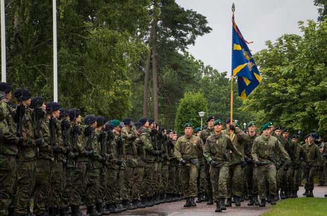 beväringar i krigsmannaedgång.