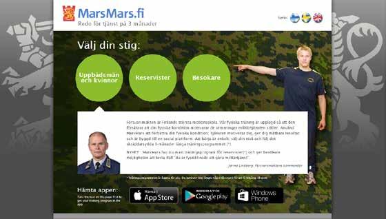 MarsMars.fi - I form inför militären M ilitärtjänsten är fysiskt krävande, men inte övermäktig för en ung person i normal kondition.
