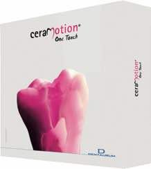 Med CeraMotion One Touch kan du för första gången på ett enkelt sätt skapa ett naturligt utseende på dina