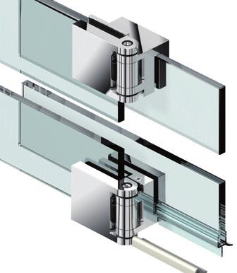 Duschdörr set - Fluture shower door hinge set - Fluture 6-8 (Ü) 6-8 16-18 70 12 24 54 30 A 28 70 Ø 18