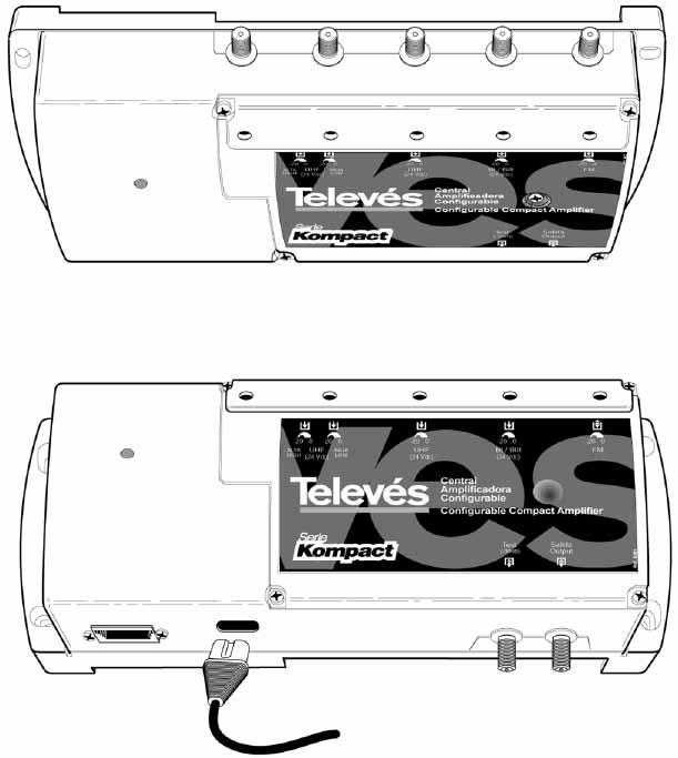 BI/BIII (db) <6 L/H UHF (db) <7 UHF (db) <11 Justerbar förstärkning (db) 0 20 Testuttag (db) -30 Automatisk DC 24V (ma) 100 Nätspänning (V AC) 230 Strömförbrukning (W) 23 Programmerbar