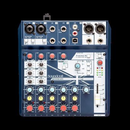 MIXERBORD SOUNDRAFT Notepad-5 SOUNDRAFT Notepad-8FX SOUNDRAFT