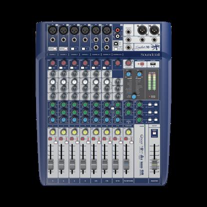 med FX och USB, 2/2 860-00404 Signature 12MT 12-kanals mixer med FX och USB,