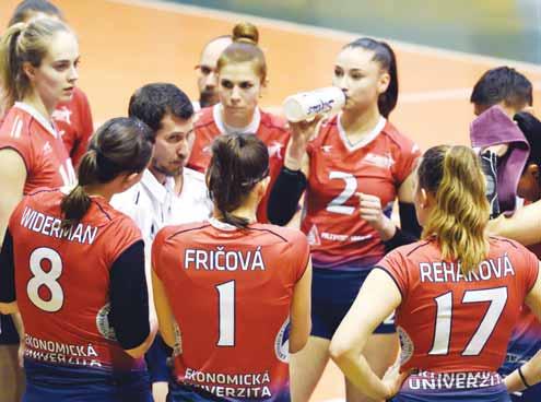 zápas vonku? Unikát s poradovým číslom 26 Volejbalistky Slávie EU Bratislava nakoniec nebudú vo finále extraligy chýbať ani 26-krát za sebou.