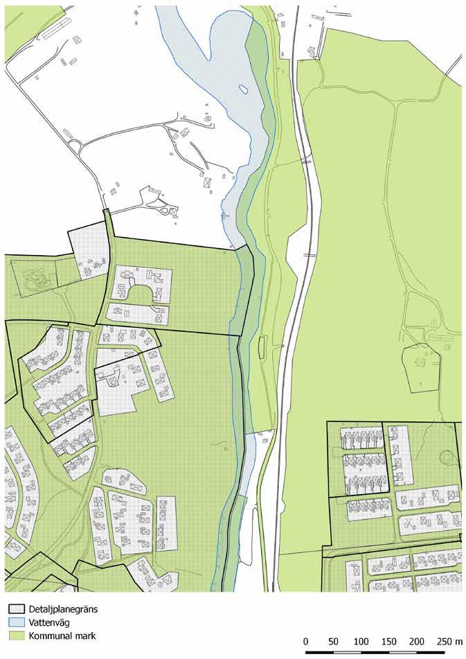 Norsviken Bottenån Norslund Stadsskogen Kommunalt förvaltad vattenyta Ovan: