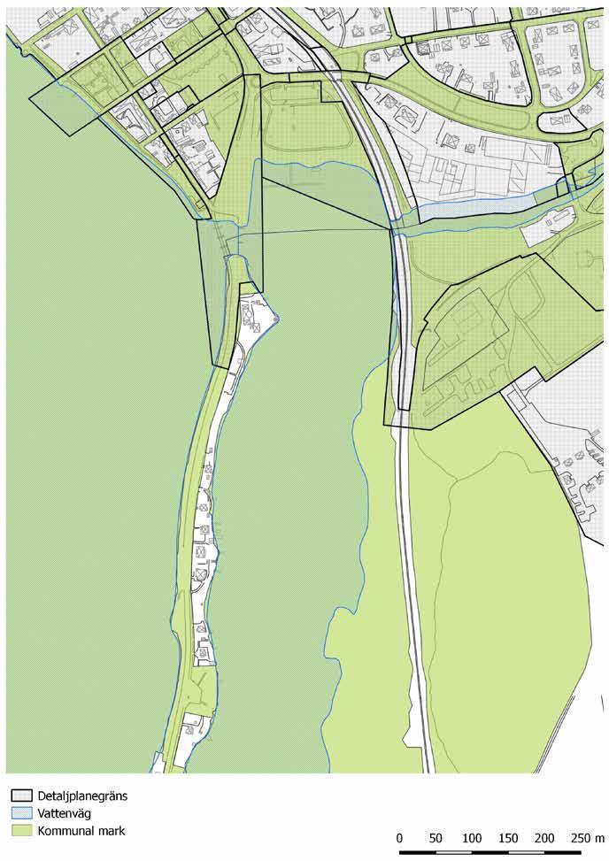 Strandpromenaden Fingerboäng Sundsbron Stora Lindesjön Lilla Lindesjön Pälsärmen Kommunalt