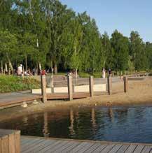 Den strandnära säkerheten och allmänna trivseln förbättras genom att den strandnära miljön inom